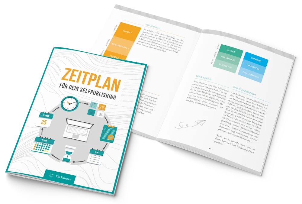 Selfpublishing-Zeitplan-Mockup