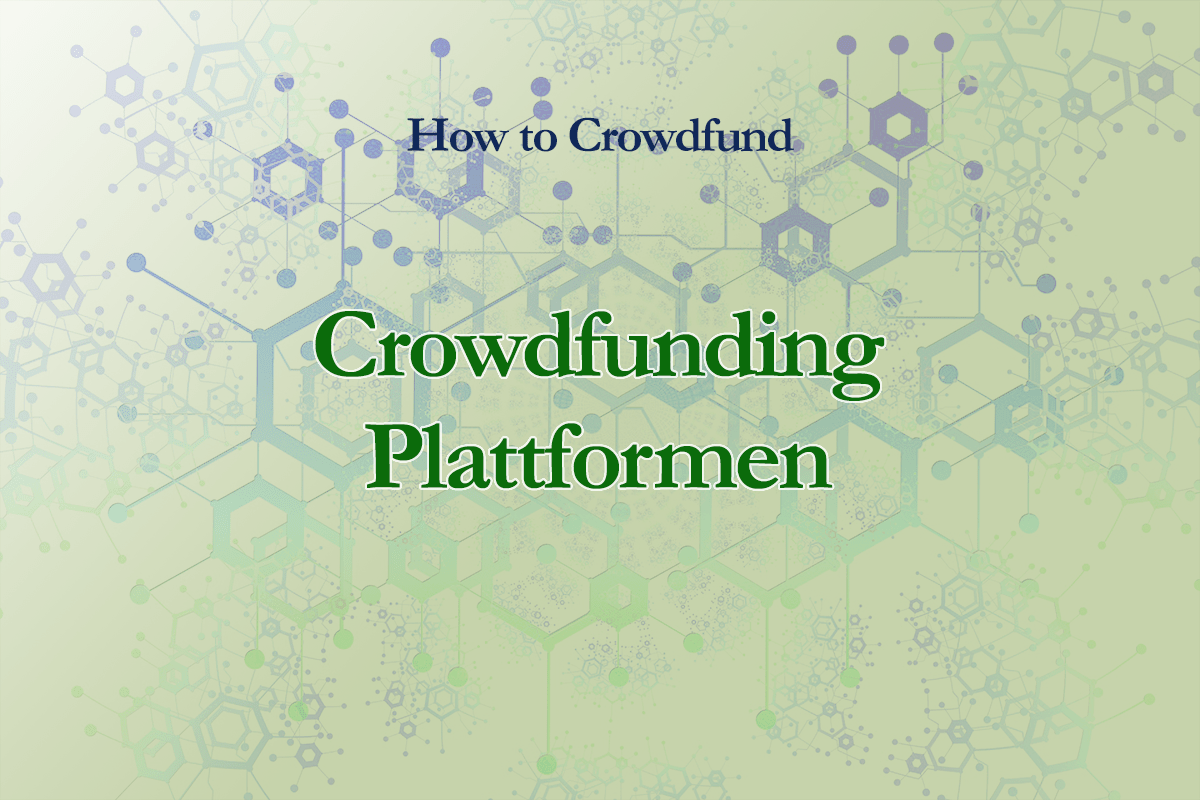 Crowdfunding Plattformen