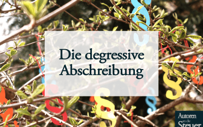 Die degressive Abschreibung – degressive AfA 2021