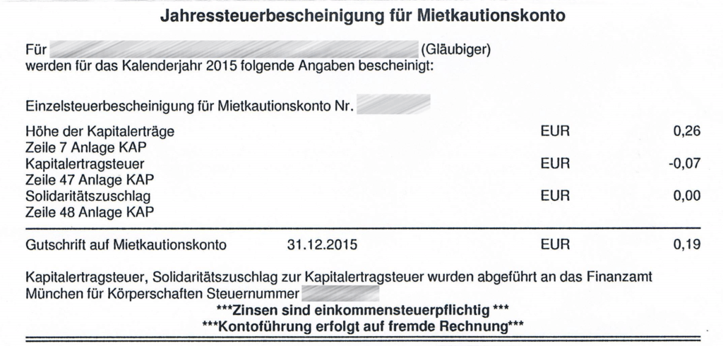 jahressteuerbescheinigung