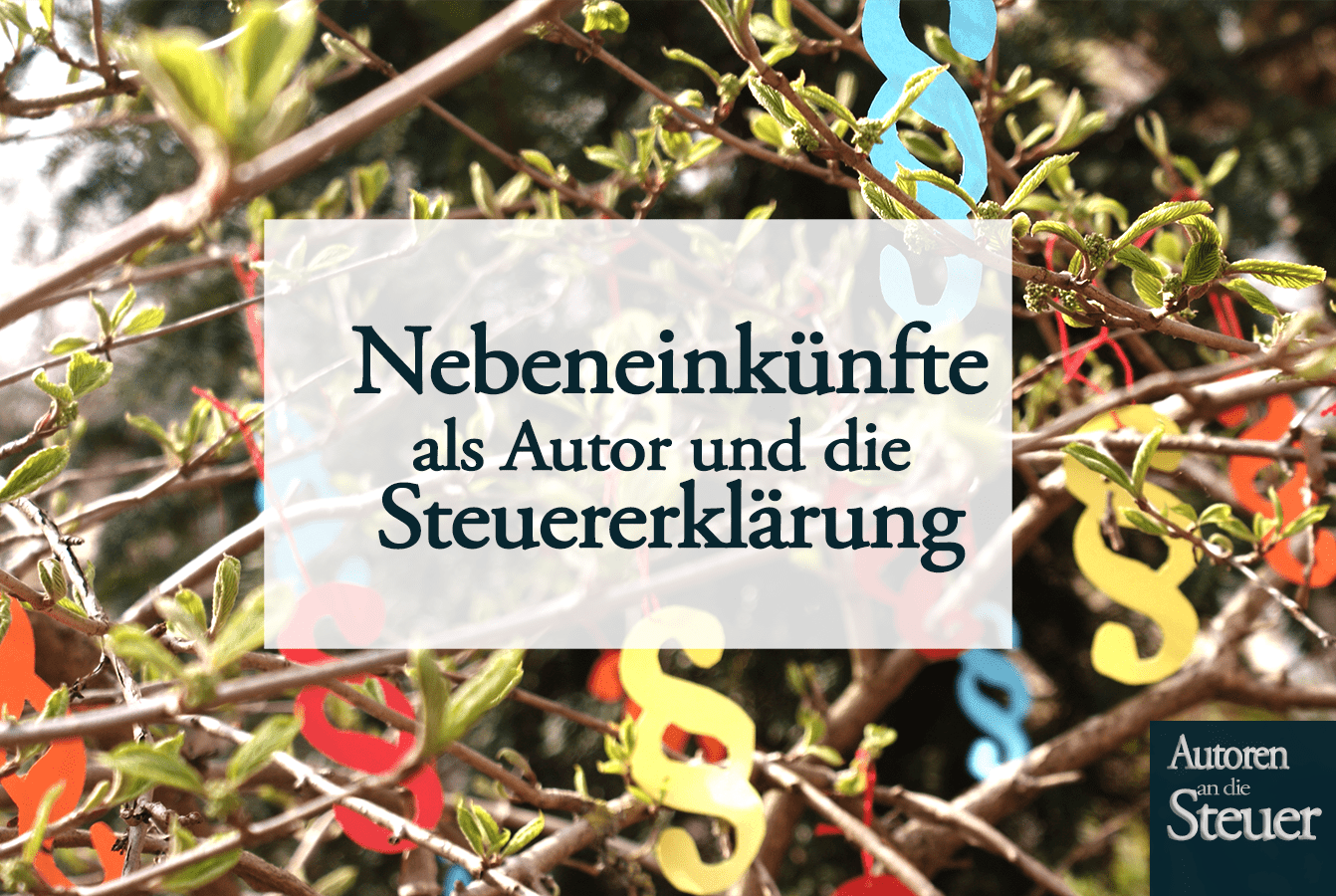 Steuererklärung bei Nebeneinkünften als Autor