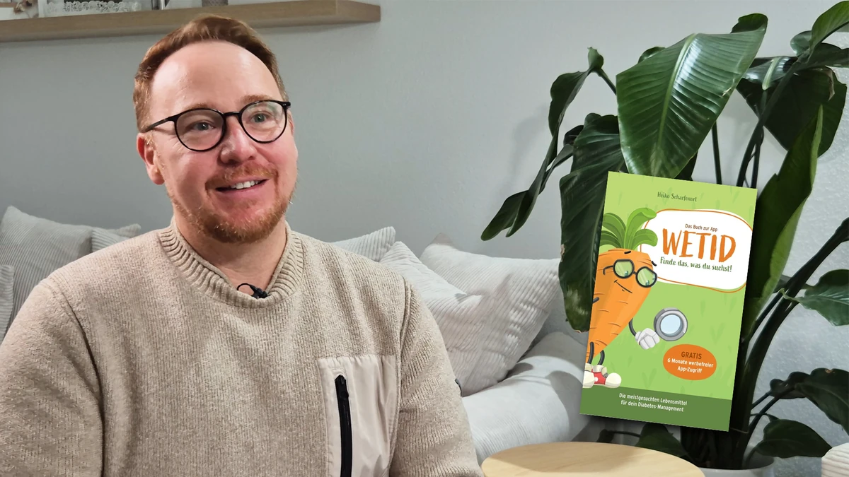 Heiko Scharfenort, Autor eines Nachschlagewerks für Menschen mit Diabetes